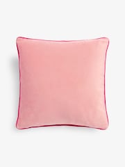 Pink 35 x 35cm Christmas Beaded Candycane Cushion - Image 4 of 5