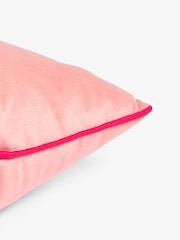 Pink 35 x 35cm Christmas Beaded Candycane Cushion - Image 5 of 5