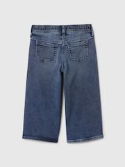 Gap Dark Blue Knit Pull On Baggy Jeans (6mths-5yrs) - Image 2 of 3