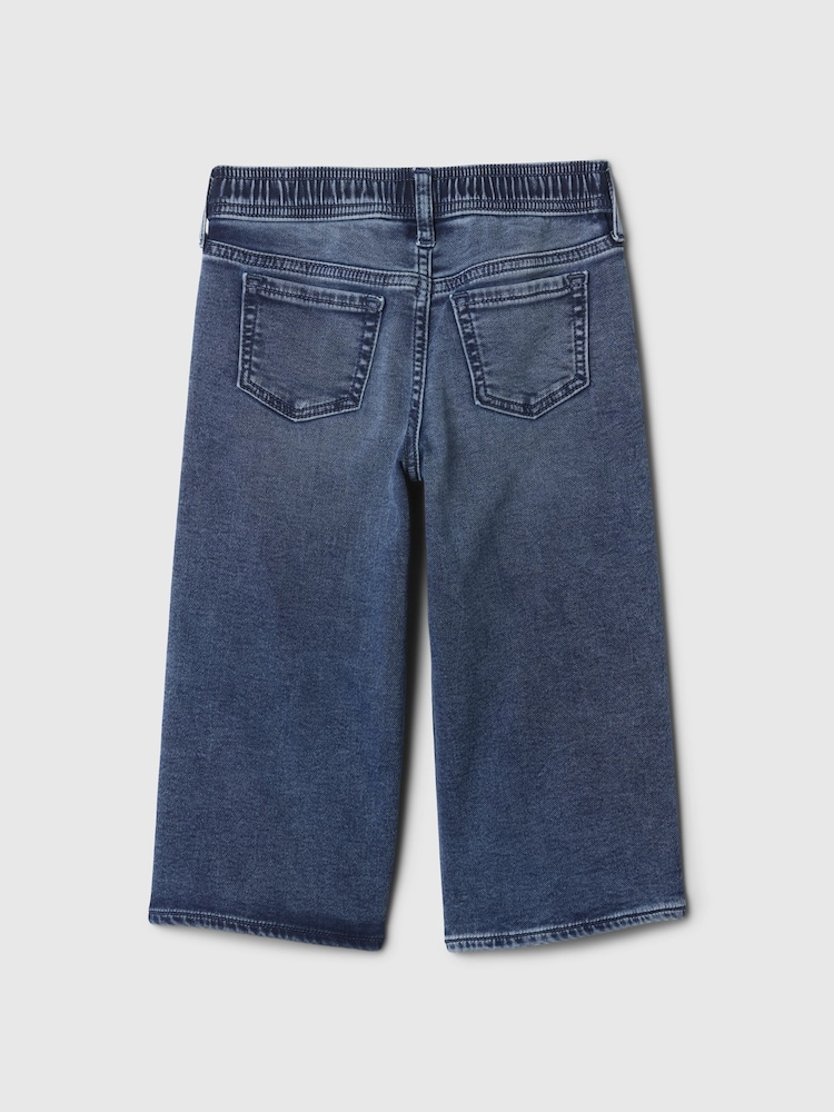 Gap Dark Blue Knit Pull On Baggy Jeans (6mths-5yrs) - Image 2 of 3