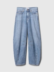Gap Blue High Waisted UltraSoft Horseshoe Jeans - Image 9 of 10
