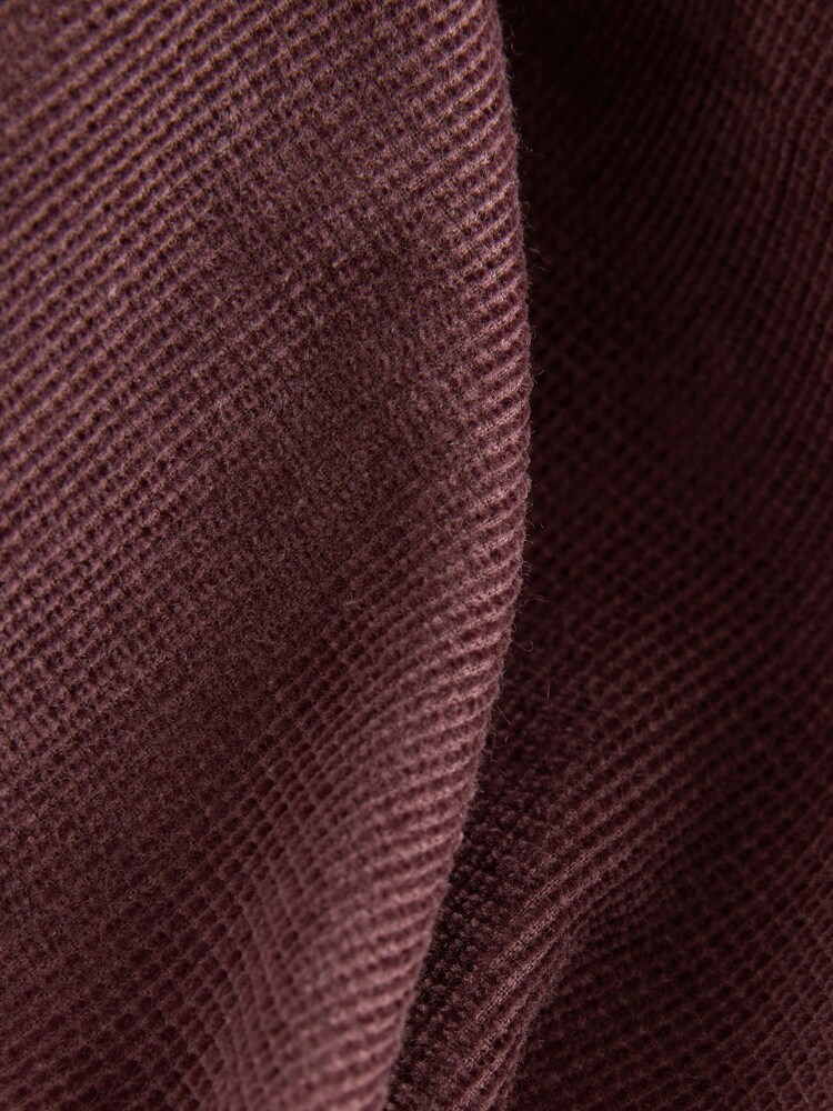 Burgundy Red Long Sleeve Cord Shirt - Image 8 of 8 Burgundy Red Long Sleeve Cord Shirt - Image 8 of 8