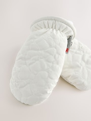 Cream Ski Mittens (3mths-6yrs) - Image 2 of 3