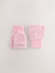 Pink Flip Mittens (3-16yrs) - Image 1 of 3