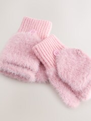 Pink Flip Mittens (3-16yrs) - Image 2 of 3