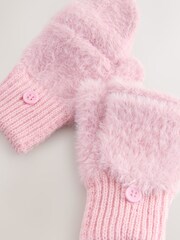 Pink Flip Mittens (3-16yrs) - Image 3 of 3