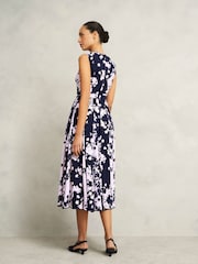 Hobbs Blue Petite Angelica Dress - Image 2 of 4