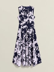 Hobbs Blue Petite Angelica Dress - Image 4 of 4
