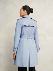 Hobbs Blue Petite Skylar Trench Coats - Image 2 of 3