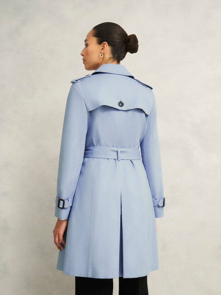 Hobbs Blue Petite Skylar Trench Coats - Image 2 of 3