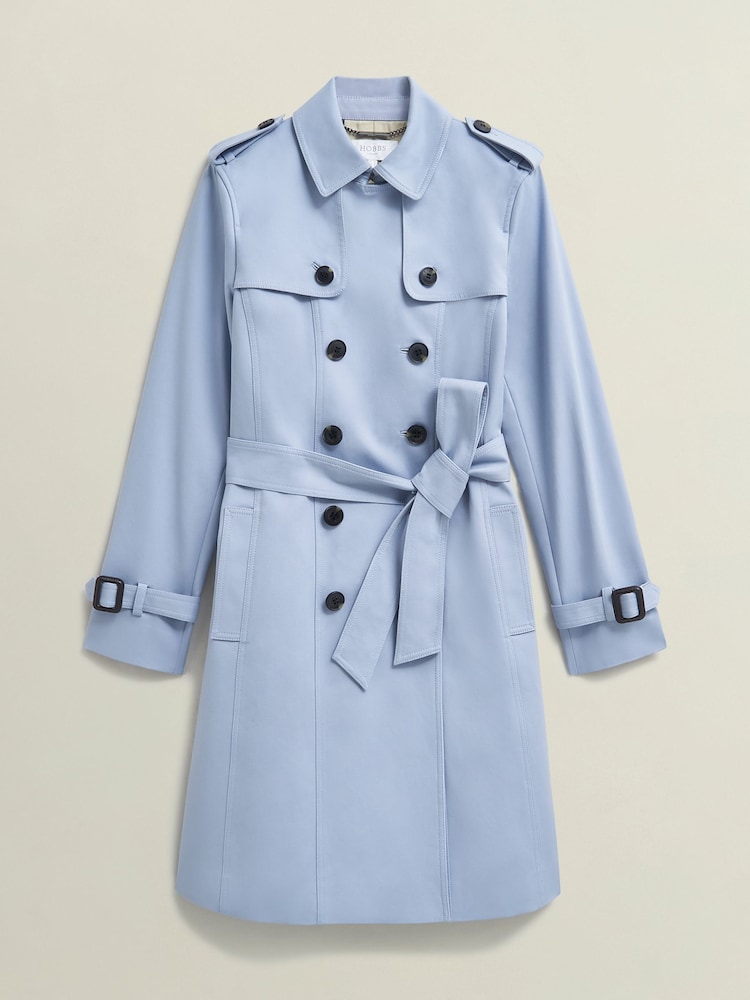 Hobbs Blue Petite Skylar Trench Coats - Image 3 of 3
