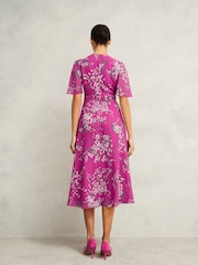 Hobbs Pink Bronwyn Dress - Image 2 of 4