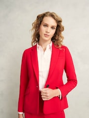 Hobbs Pink Petite Suki Jacket - Image 1 of 4