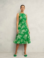 Hobbs Green Carly Dress - Image 1 of 4