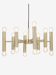 MADE.COM Brass Bell Chandelier Ceiling Light - Image 2 of 6