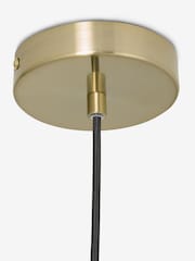 MADE.COM Brass Bell Chandelier Ceiling Light - Image 4 of 6