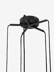 MADE.COM Black/Champagne Mika 5 Cluster Light - Image 6 of 7