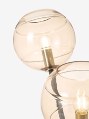 MADE.COM Black/Champagne Mika Floor Lamp - Image 5 of 7
