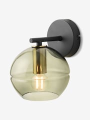 MADE.COM Black/Green Mika Wall Light - Image 4 of 6