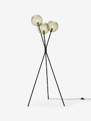 MADE.COM Black/Green Mika Floor Lamp - Image 3 of 7