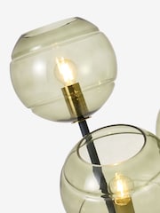 MADE.COM Black/Green Mika Floor Lamp - Image 5 of 7