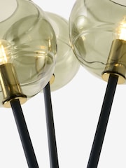 MADE.COM Black/Green Mika Floor Lamp - Image 6 of 7