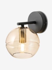 MADE.COM Black/Champagne Mika Wall Light - Image 4 of 6