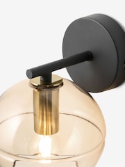 MADE.COM Black/Champagne Mika Wall Light - Image 6 of 6
