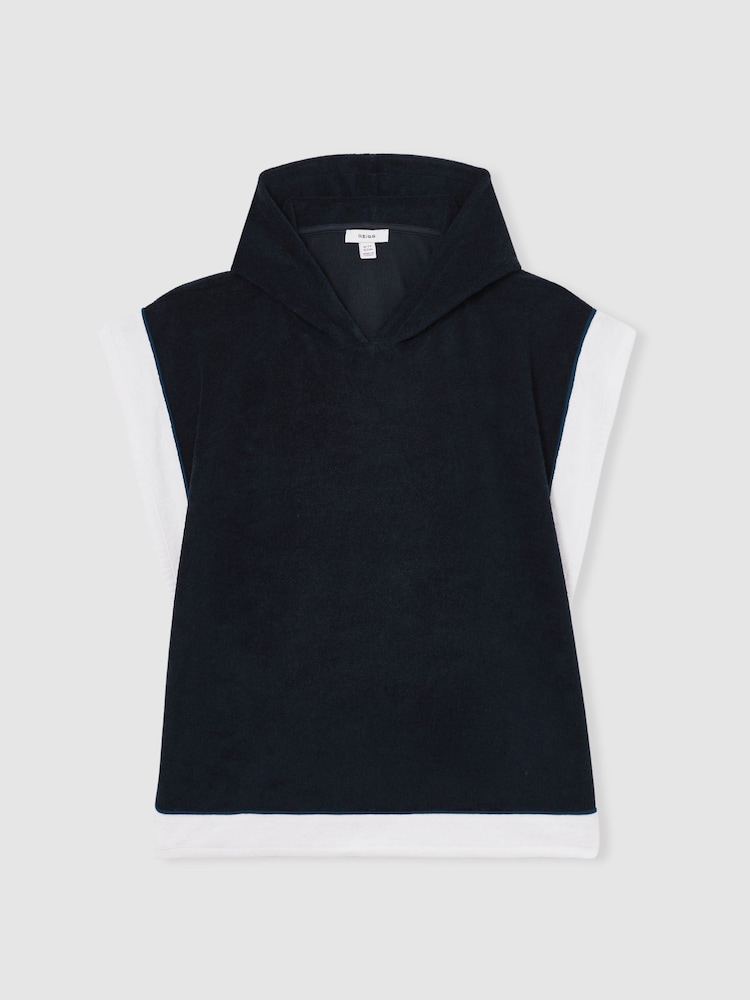 Reiss Marley Colour-Block Hooded Towel - Изображение 2 из 4