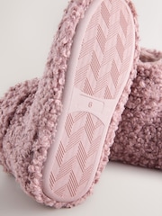 Pink Borg Slipper Boots - Image 7 of 9