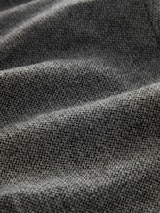 Gris - Regular Fit Smart Elasticated Back Textured Trousers With Wool - Imagen 12 de 12