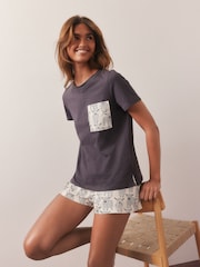 Charcoal Hamish The Highland Cow Short Set Pyjamas - Image 1 of 4