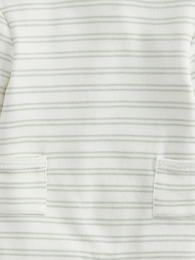 Mamas & Papas Blue Stripe Romper - Image 3 of 3