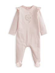 Mamas & Papas Pink My First Eid Sleepsuit - Image 2 of 3
