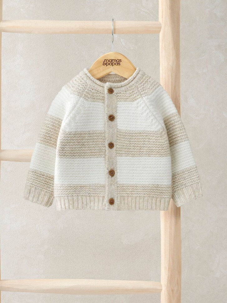Mamas & Papas Blue Stripe Cardigan