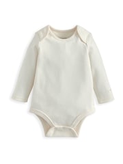 Mamas & Papas Knitted 100% Cotton Brown Dungaree & Jumpsuit Set - Imagen 3 de 4