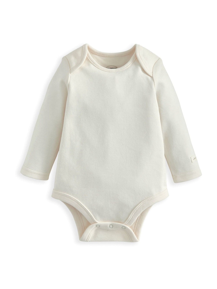 Mamas & Papas Knitted 100% Cotton Brown Dungaree & Jumpsuit Set - Image 3 of 4