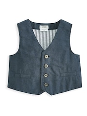 Mamas & Papas Blue 4 Piece Suit Set - Image 5 of 7