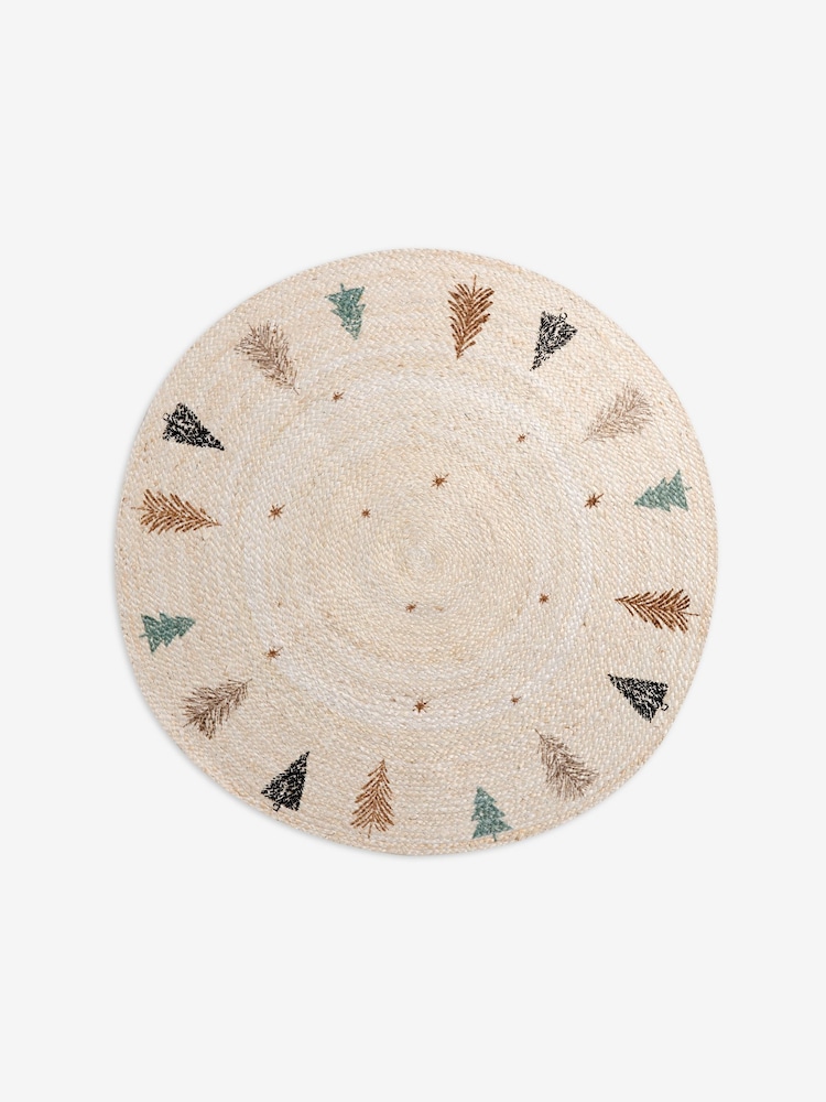 Natural Christmas Skandi Tree Jute Tree Mat - Image 5 of 5 Natural Christmas Skandi Tree Jute Tree Mat - Image 5 of 5