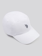 Weiß - U.S. Polo Assn. Mens Washed Casual 100% Cotton Cap - Bild 1 von 4