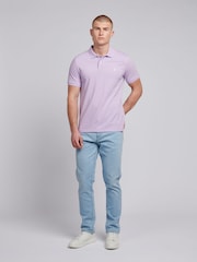 U.S. Polo Assn. Mens Pique 100% Cotton Polo Shirt - صورة 3 من 7