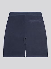 U.S. Polo Assn. Blue Mens Terry Drawstring 100% Cotton Shorts - Image 6 of 7