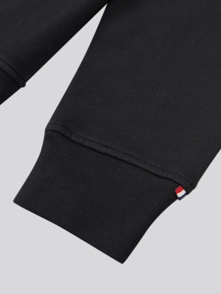 U.S. Polo Assn Black Mens 1/4 Zip Sweatshirt - Image 9 of 9