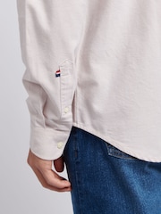 U.S. Polo Assn. Natural Mens Peached 100% Cotton Oxford Shirt - Image 6 of 6