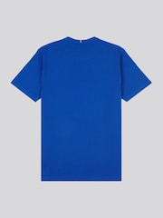 синее небо - U.S. Polo Assn. Mens Regular Fit Double Horsemen 100% Cotton T-Shirt - Image 3 of 4
