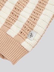 U.S. Polo Assn. Mens Crochet Knit Open Collar 100% Cotton Polo Shirt - Image 7 of 7