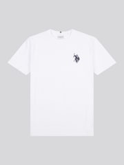 U.S. Polo Assn. White Mens Large Double Horsemen 100% Cotton T-Shirt - Image 7 of 10