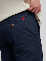 Azul cielo - U.S. Polo Assn. Mens Classic Chinos Trousers - Imagen 4 de 4