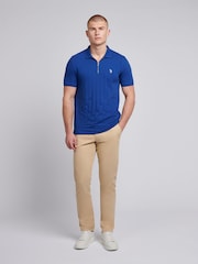 U.S. Polo Assn. Natural Mens Classic Chinos Trousers - Image 3 of 4