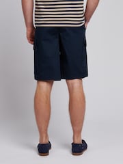 U.S. Polo Assn. Blue Mens Dobby Weave Cargo Shorts - Image 3 of 7